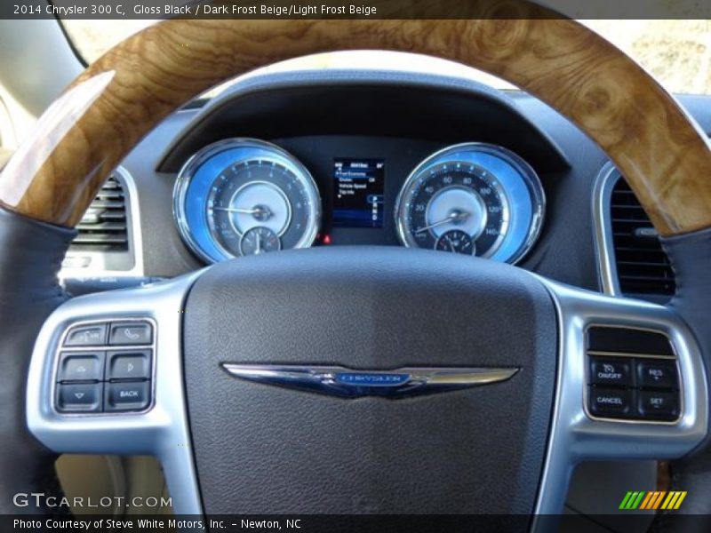 Gloss Black / Dark Frost Beige/Light Frost Beige 2014 Chrysler 300 C