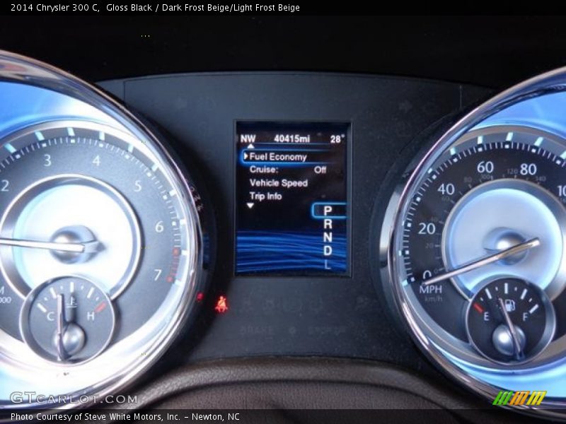 Gloss Black / Dark Frost Beige/Light Frost Beige 2014 Chrysler 300 C