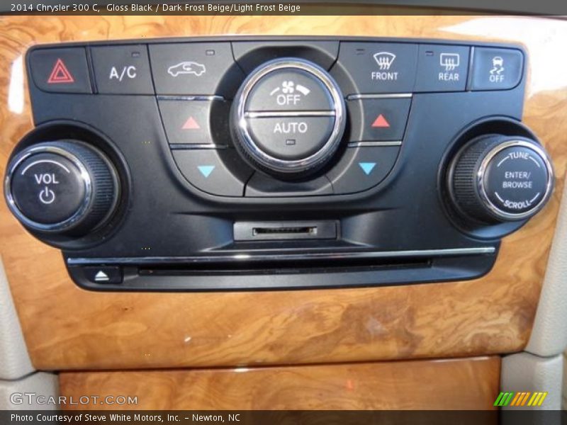 Gloss Black / Dark Frost Beige/Light Frost Beige 2014 Chrysler 300 C