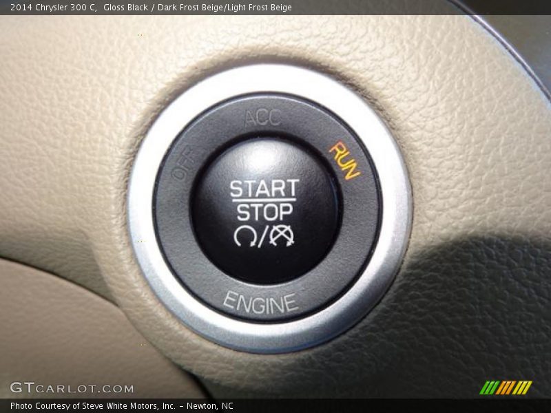 Gloss Black / Dark Frost Beige/Light Frost Beige 2014 Chrysler 300 C