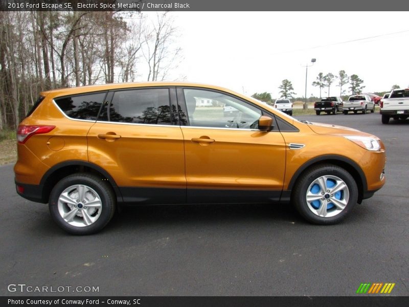 Electric Spice Metallic / Charcoal Black 2016 Ford Escape SE
