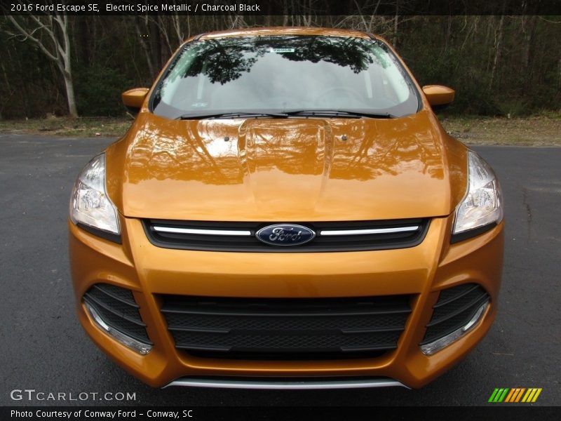 Electric Spice Metallic / Charcoal Black 2016 Ford Escape SE