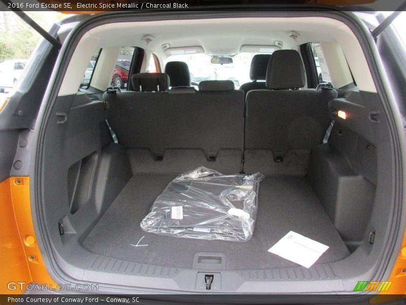 Electric Spice Metallic / Charcoal Black 2016 Ford Escape SE
