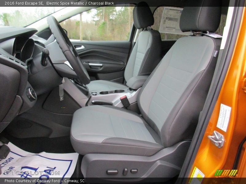 Electric Spice Metallic / Charcoal Black 2016 Ford Escape SE