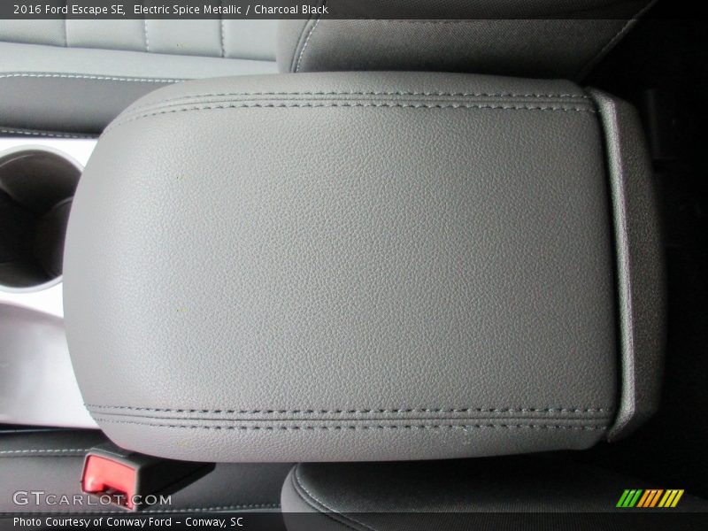 Electric Spice Metallic / Charcoal Black 2016 Ford Escape SE