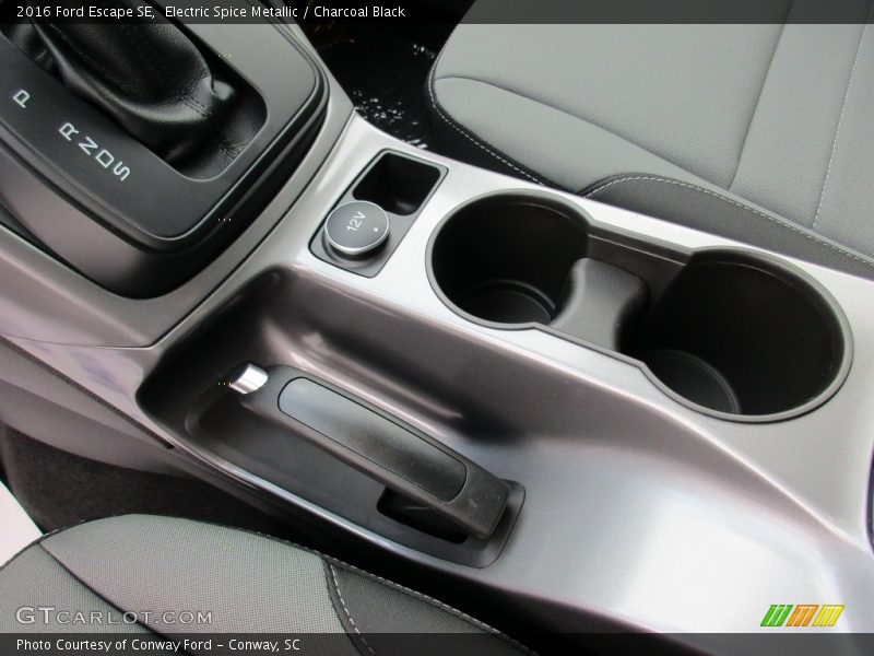 Electric Spice Metallic / Charcoal Black 2016 Ford Escape SE