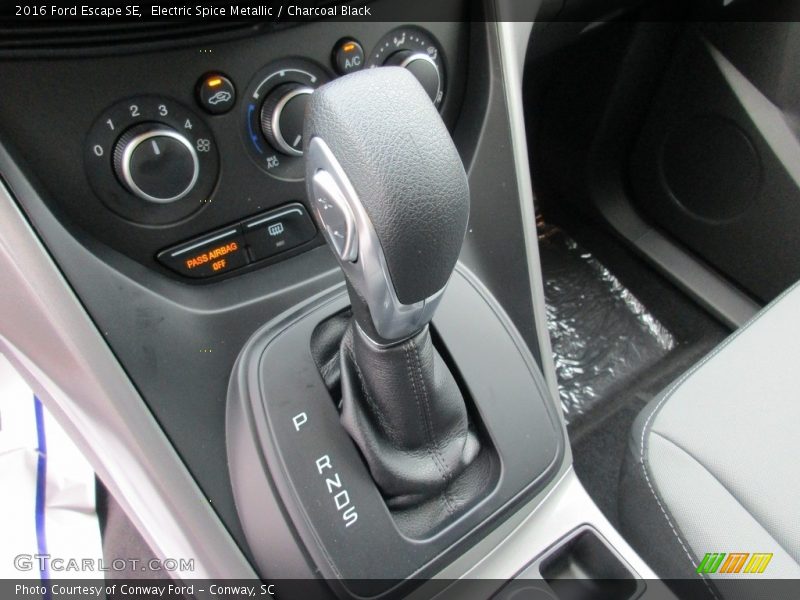 Electric Spice Metallic / Charcoal Black 2016 Ford Escape SE