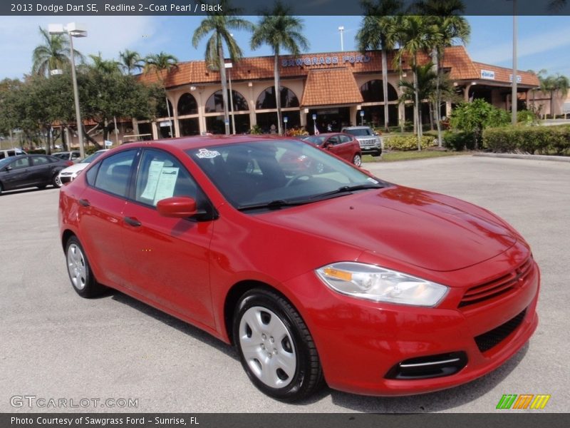Redline 2-Coat Pearl / Black 2013 Dodge Dart SE
