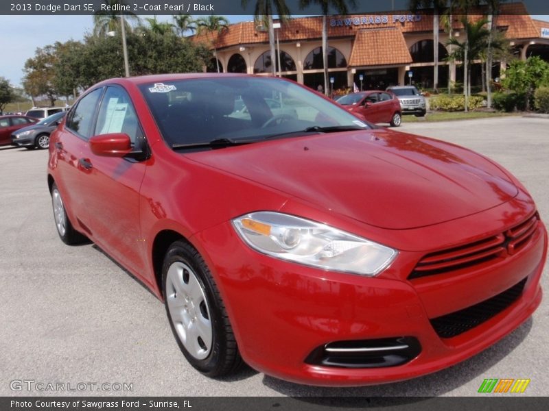Redline 2-Coat Pearl / Black 2013 Dodge Dart SE