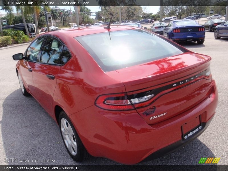 Redline 2-Coat Pearl / Black 2013 Dodge Dart SE