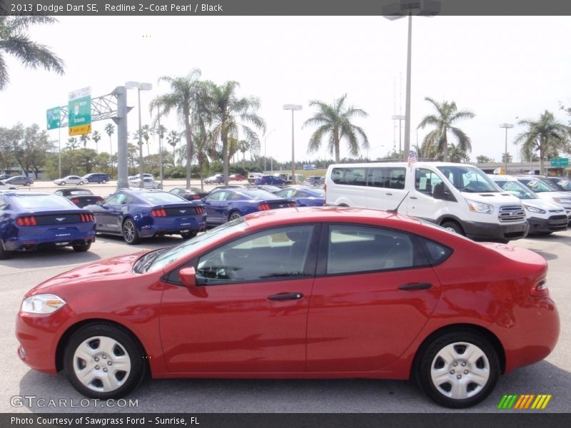 Redline 2-Coat Pearl / Black 2013 Dodge Dart SE