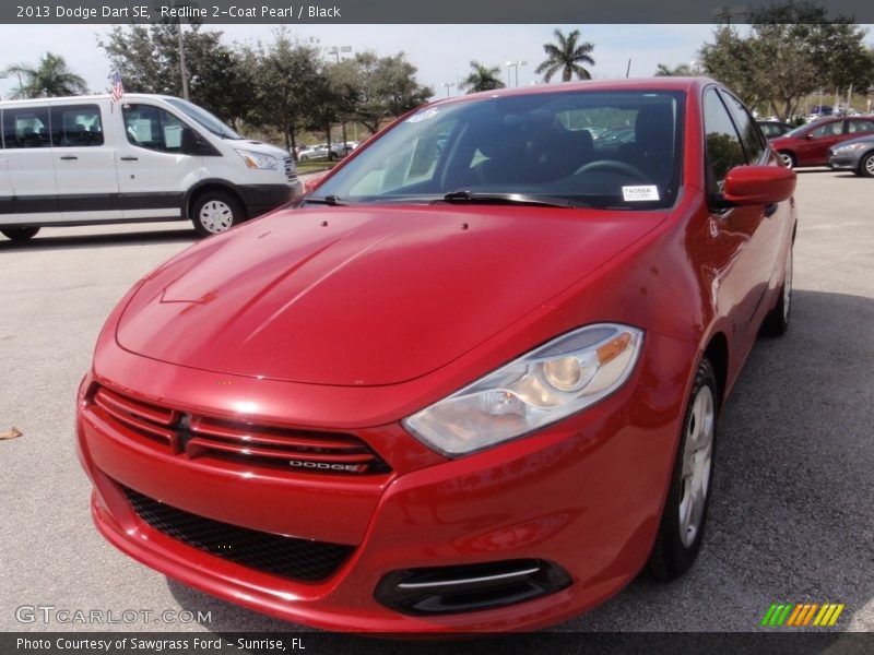 Redline 2-Coat Pearl / Black 2013 Dodge Dart SE