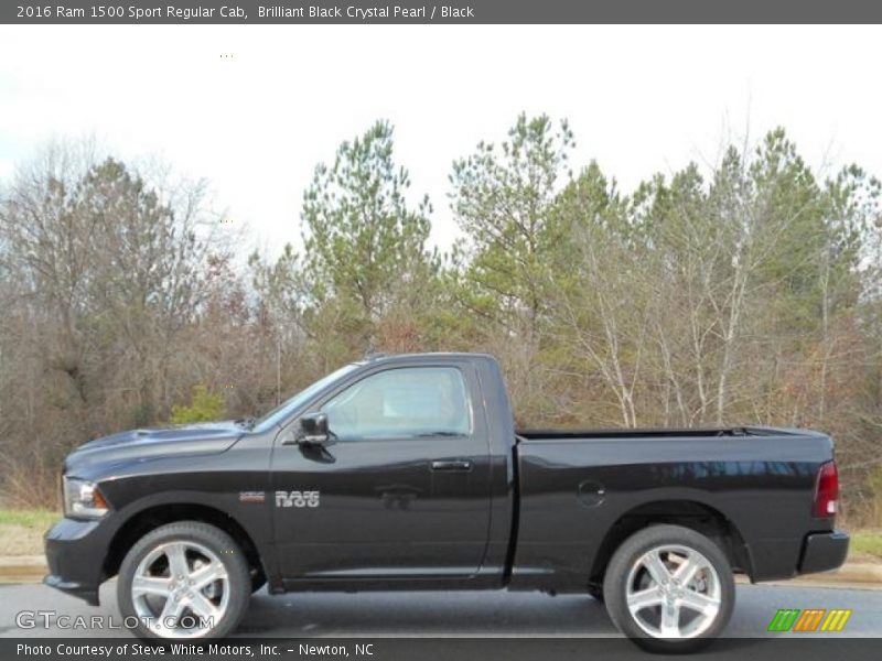  2016 1500 Sport Regular Cab Brilliant Black Crystal Pearl