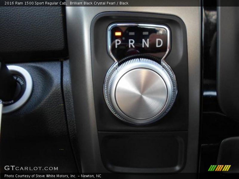 Brilliant Black Crystal Pearl / Black 2016 Ram 1500 Sport Regular Cab