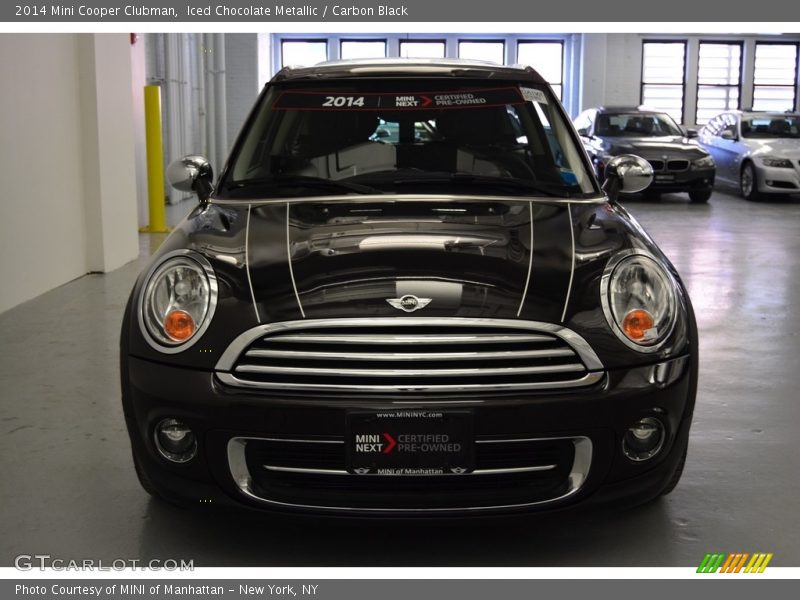 Iced Chocolate Metallic / Carbon Black 2014 Mini Cooper Clubman