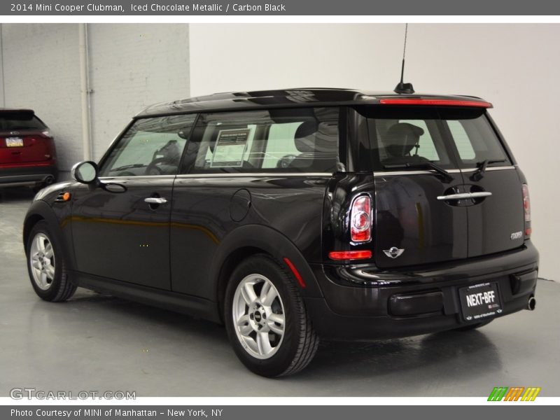 Iced Chocolate Metallic / Carbon Black 2014 Mini Cooper Clubman
