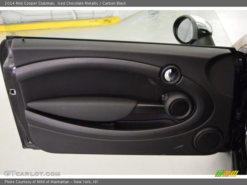 Iced Chocolate Metallic / Carbon Black 2014 Mini Cooper Clubman