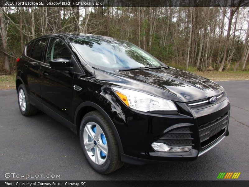 Shadow Black / Charcoal Black 2016 Ford Escape SE