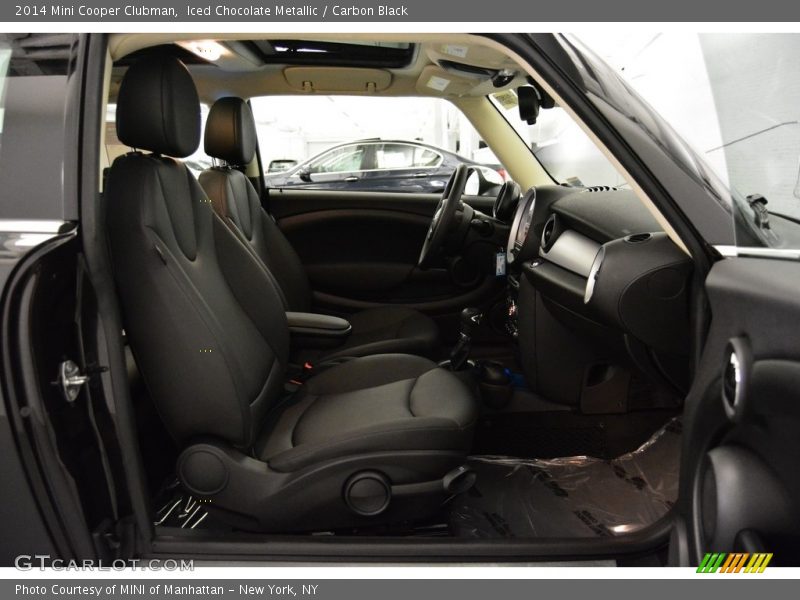 Iced Chocolate Metallic / Carbon Black 2014 Mini Cooper Clubman