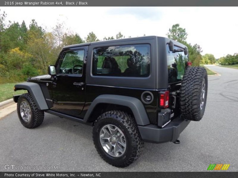 Black / Black 2016 Jeep Wrangler Rubicon 4x4