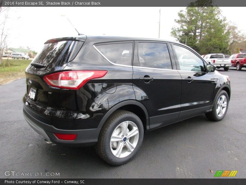 Shadow Black / Charcoal Black 2016 Ford Escape SE