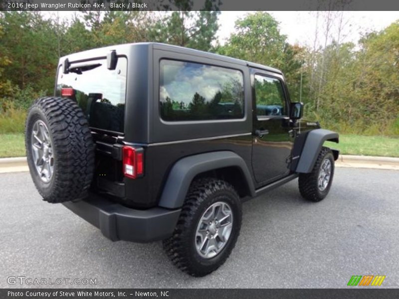 Black / Black 2016 Jeep Wrangler Rubicon 4x4