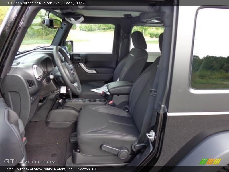Black / Black 2016 Jeep Wrangler Rubicon 4x4