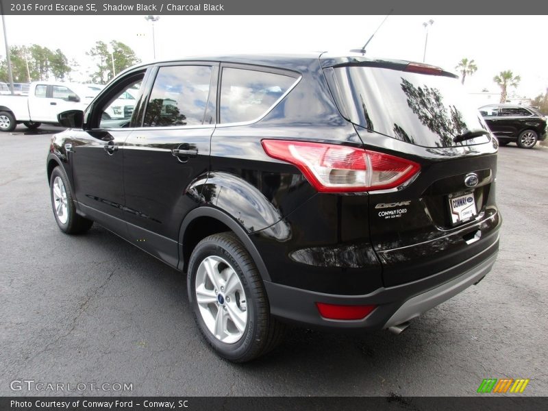 Shadow Black / Charcoal Black 2016 Ford Escape SE
