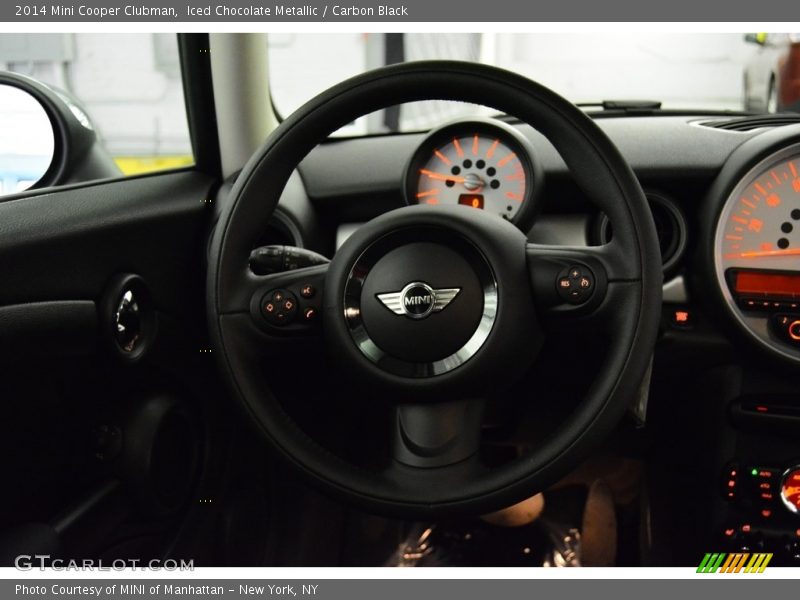 Iced Chocolate Metallic / Carbon Black 2014 Mini Cooper Clubman