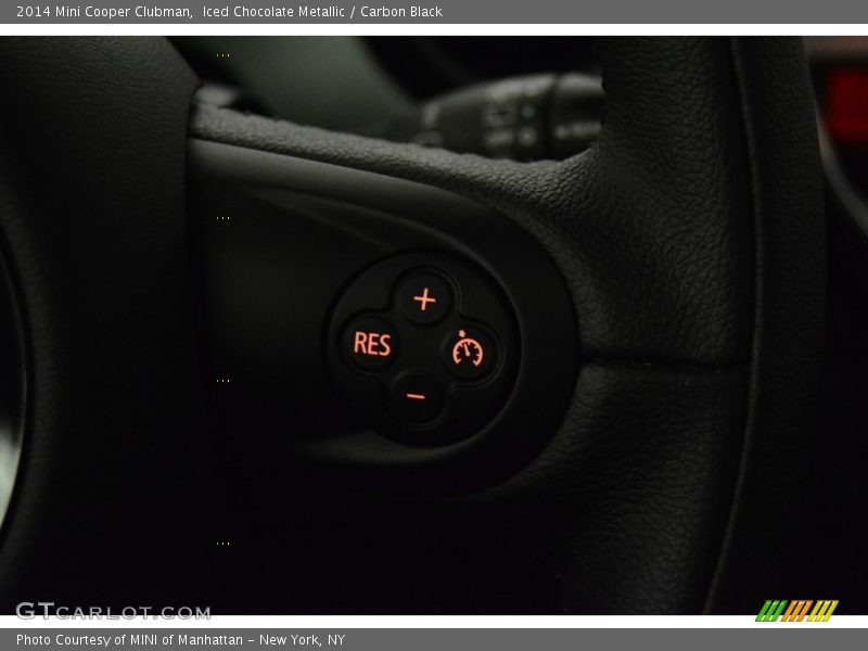 Iced Chocolate Metallic / Carbon Black 2014 Mini Cooper Clubman