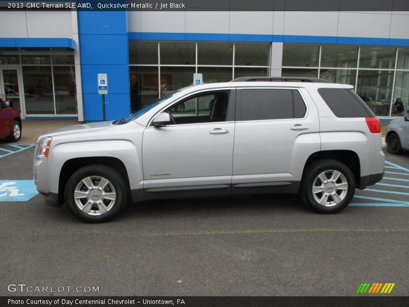 Quicksilver Metallic / Jet Black 2013 GMC Terrain SLE AWD