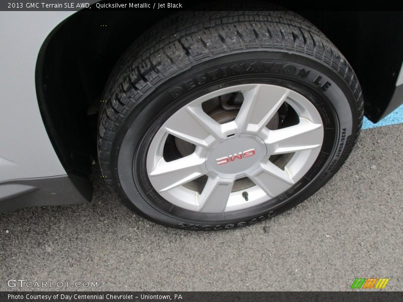 Quicksilver Metallic / Jet Black 2013 GMC Terrain SLE AWD