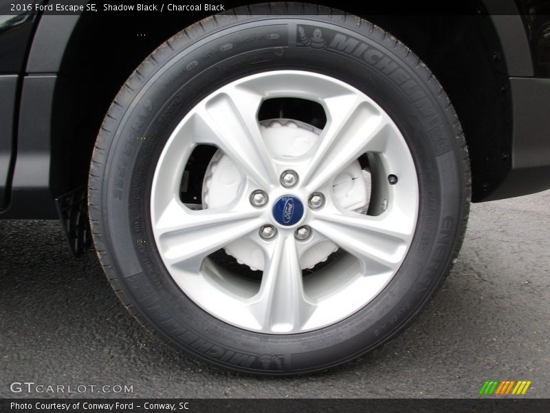 Shadow Black / Charcoal Black 2016 Ford Escape SE