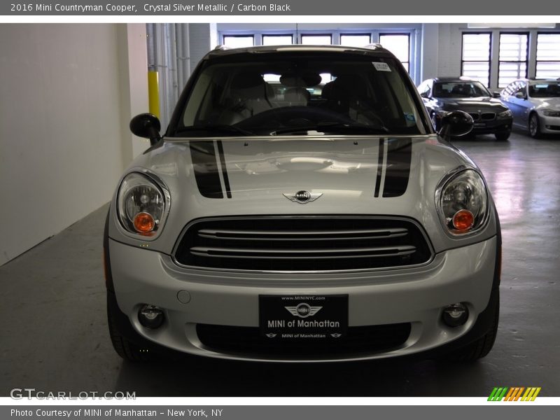 Crystal Silver Metallic / Carbon Black 2016 Mini Countryman Cooper