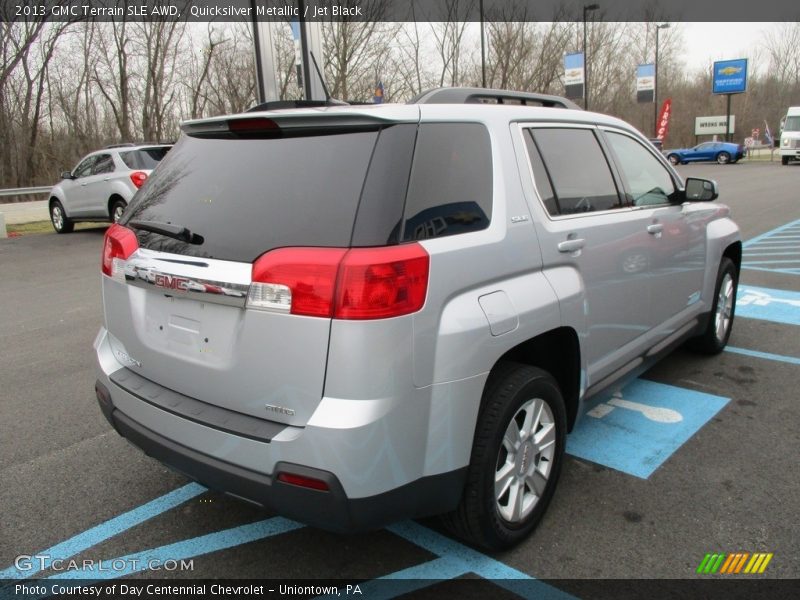 Quicksilver Metallic / Jet Black 2013 GMC Terrain SLE AWD