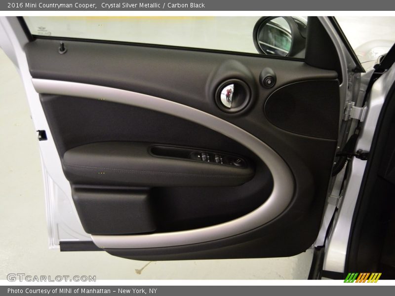 Crystal Silver Metallic / Carbon Black 2016 Mini Countryman Cooper