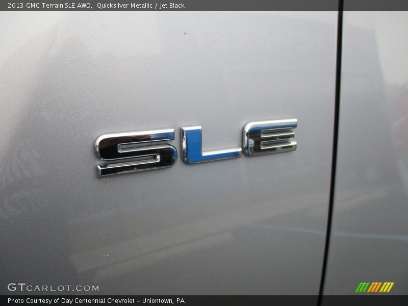 Quicksilver Metallic / Jet Black 2013 GMC Terrain SLE AWD