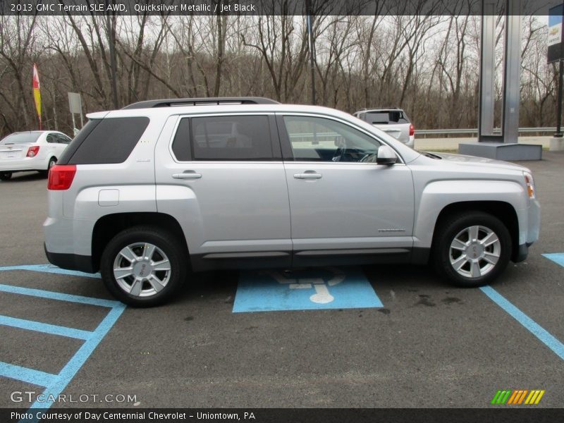Quicksilver Metallic / Jet Black 2013 GMC Terrain SLE AWD