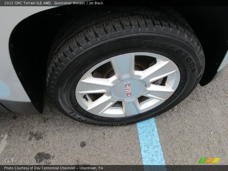 Quicksilver Metallic / Jet Black 2013 GMC Terrain SLE AWD