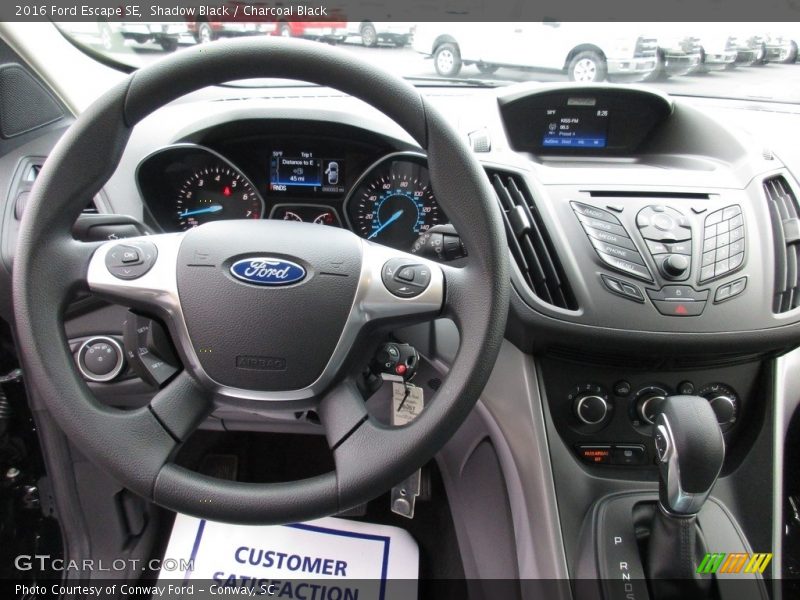 Shadow Black / Charcoal Black 2016 Ford Escape SE