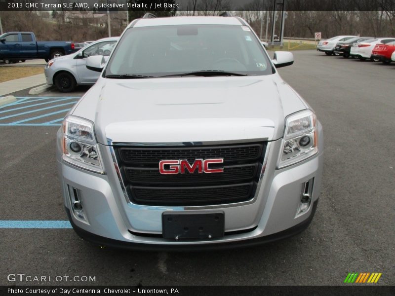 Quicksilver Metallic / Jet Black 2013 GMC Terrain SLE AWD