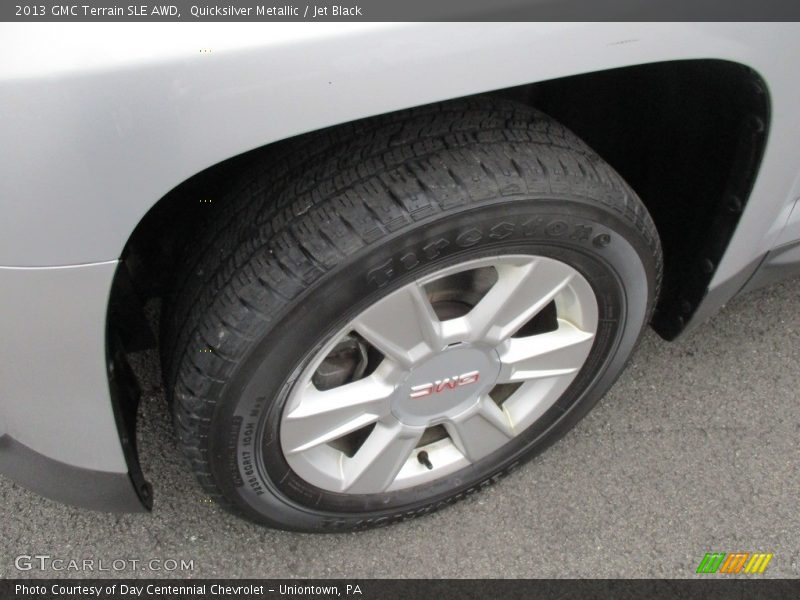 Quicksilver Metallic / Jet Black 2013 GMC Terrain SLE AWD