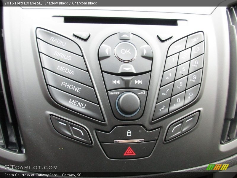 Shadow Black / Charcoal Black 2016 Ford Escape SE
