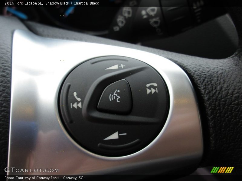 Shadow Black / Charcoal Black 2016 Ford Escape SE