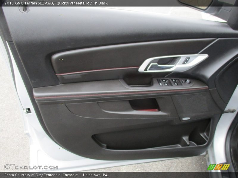 Quicksilver Metallic / Jet Black 2013 GMC Terrain SLE AWD