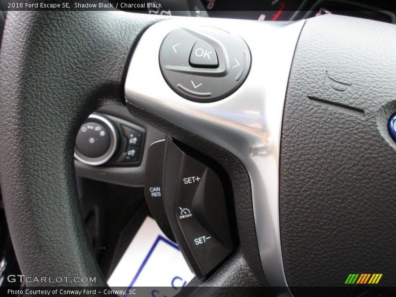 Shadow Black / Charcoal Black 2016 Ford Escape SE