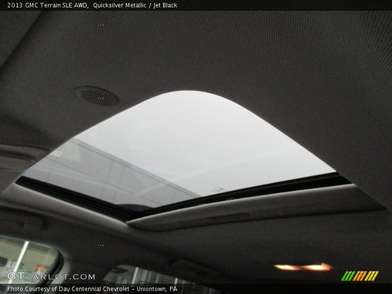 Quicksilver Metallic / Jet Black 2013 GMC Terrain SLE AWD