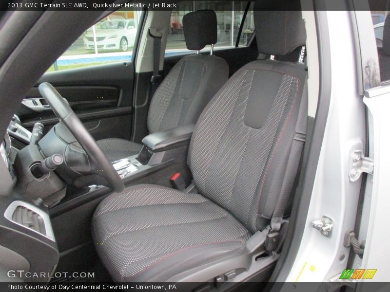 Quicksilver Metallic / Jet Black 2013 GMC Terrain SLE AWD