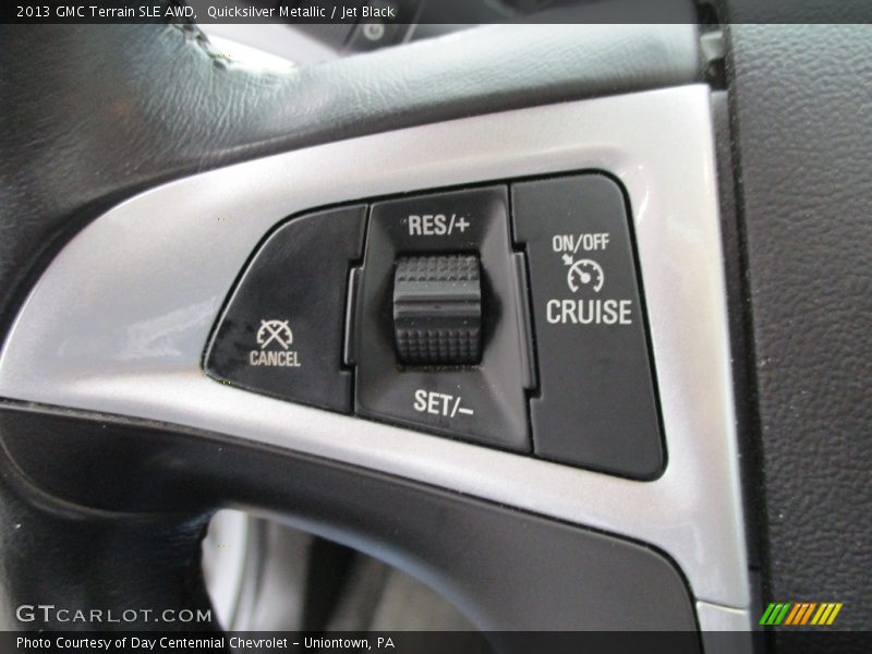Quicksilver Metallic / Jet Black 2013 GMC Terrain SLE AWD