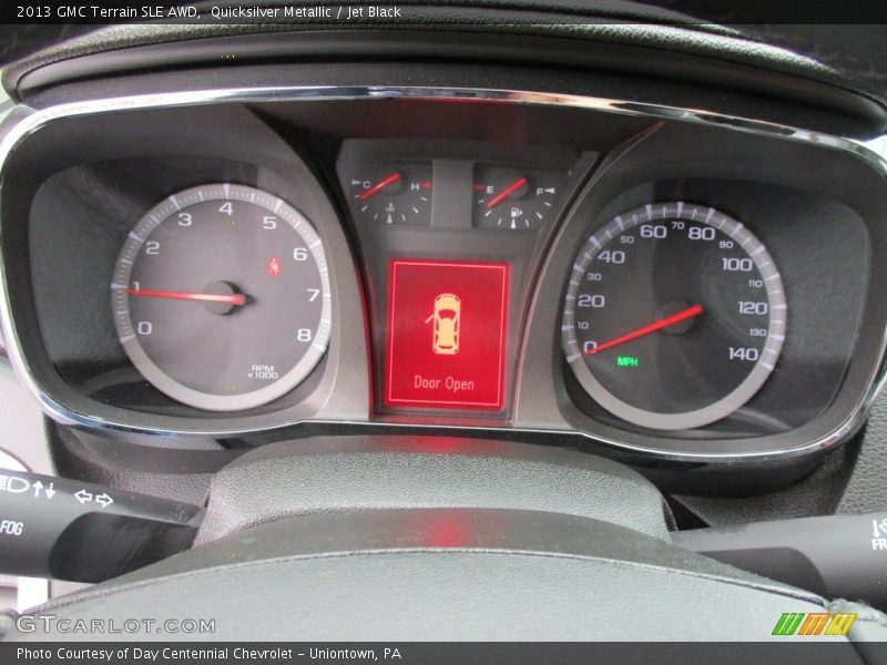 Quicksilver Metallic / Jet Black 2013 GMC Terrain SLE AWD